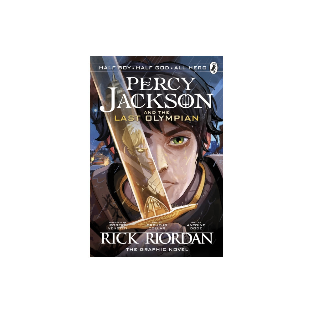 Produktbild för The Last Olympian: The Graphic Novel (Percy Jackson Book 5) (häftad, eng)