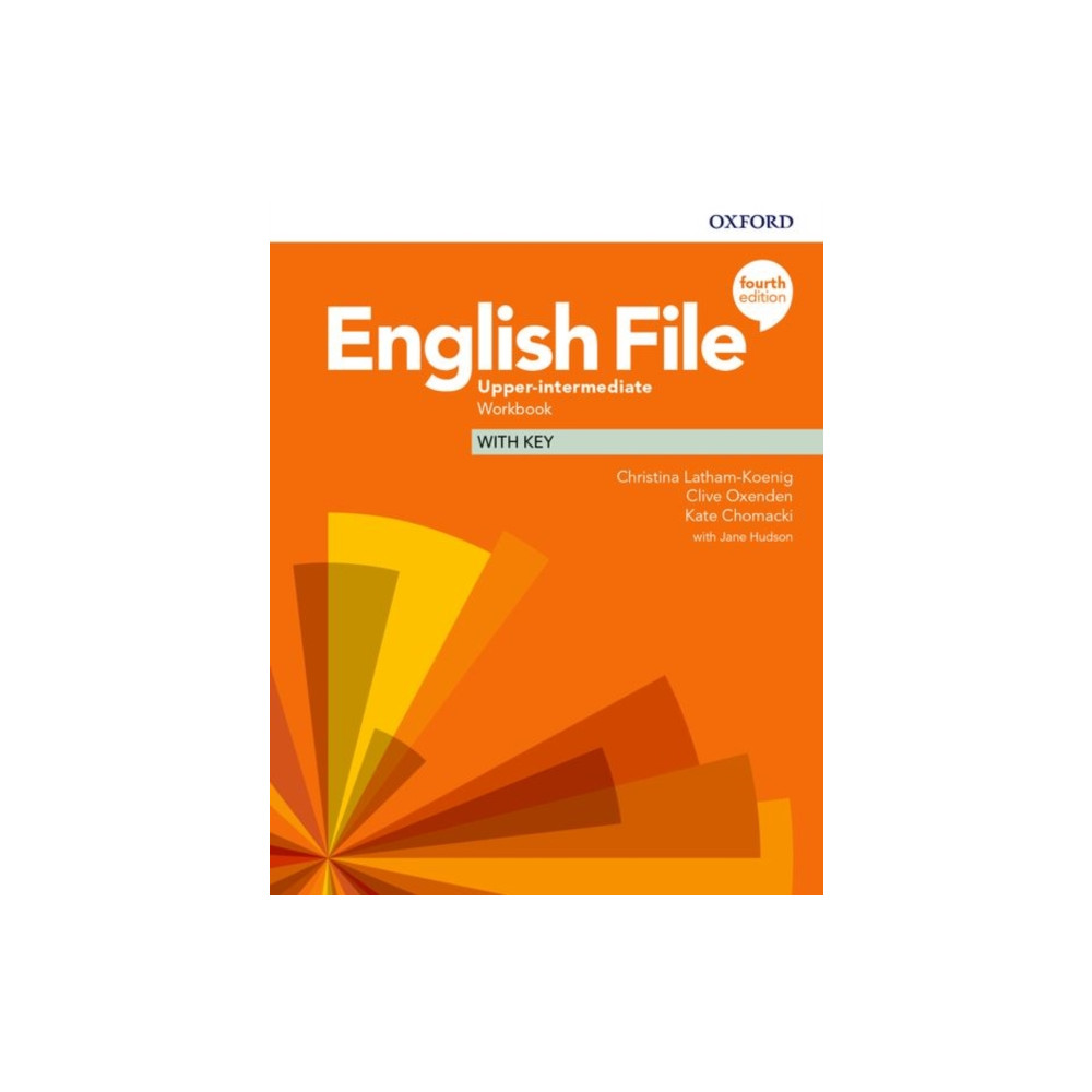 Produktbild för English File: Upper-Intermediate: Workbook with Key (häftad, eng)