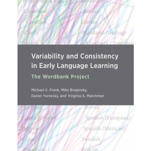 Mit press ltd Variability and Consistency in Early Language Learning (inbunden, eng)