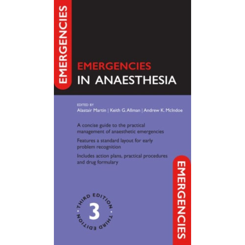 Oxford University Press Emergencies in Anaesthesia (häftad, eng)