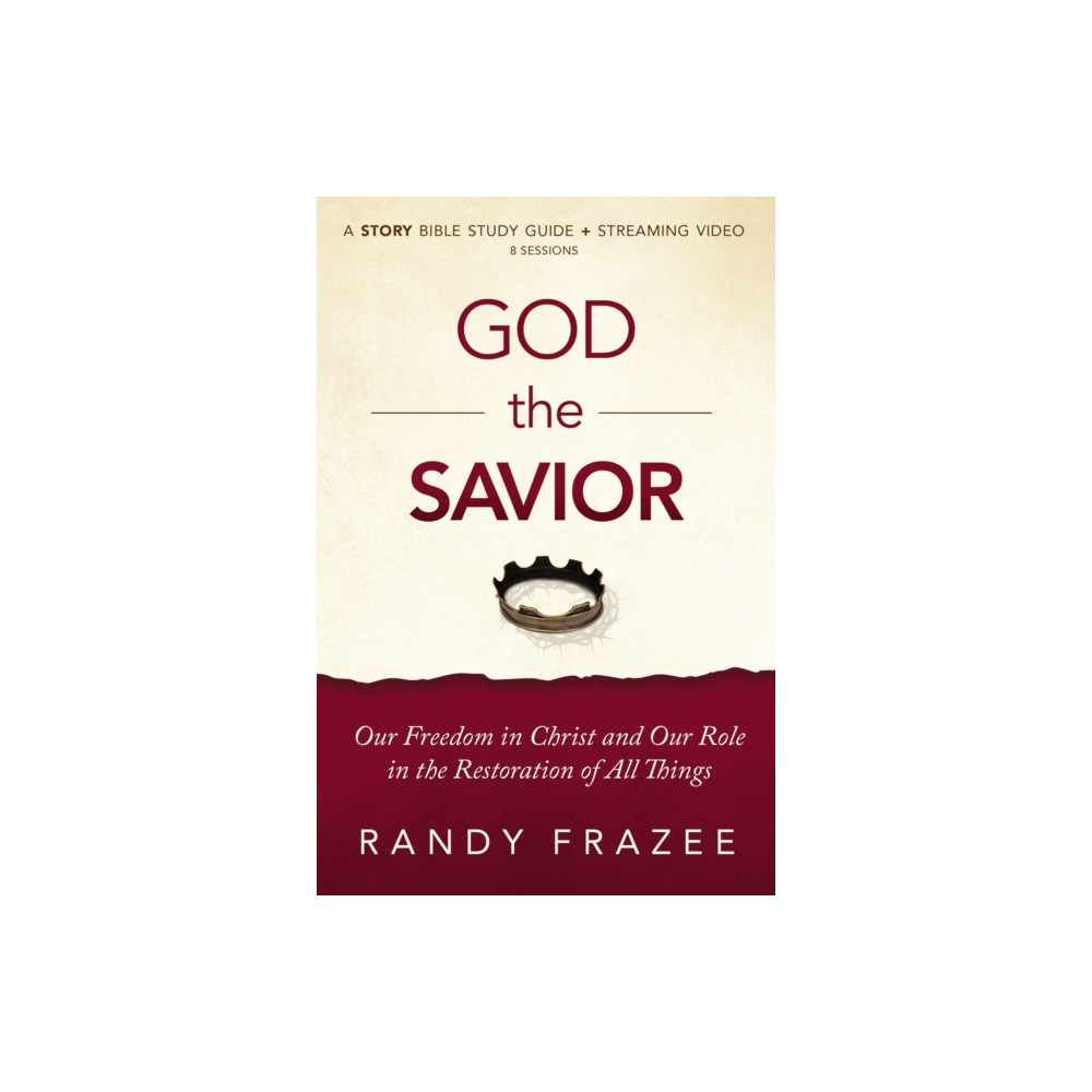Produktbild för God the Savior Bible Study Guide plus Streaming Video (häftad, eng)