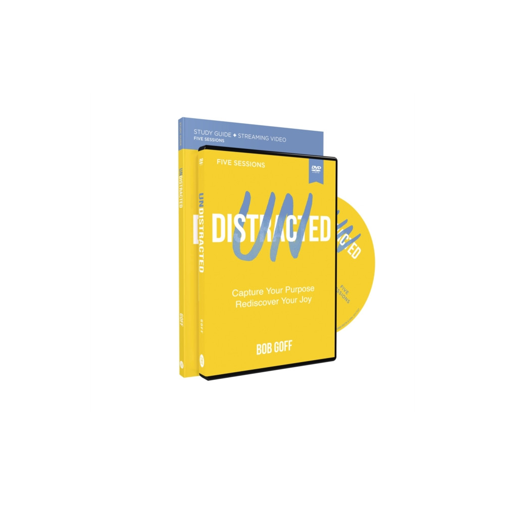 Produktbild för Undistracted Study Guide with DVD (häftad, eng)