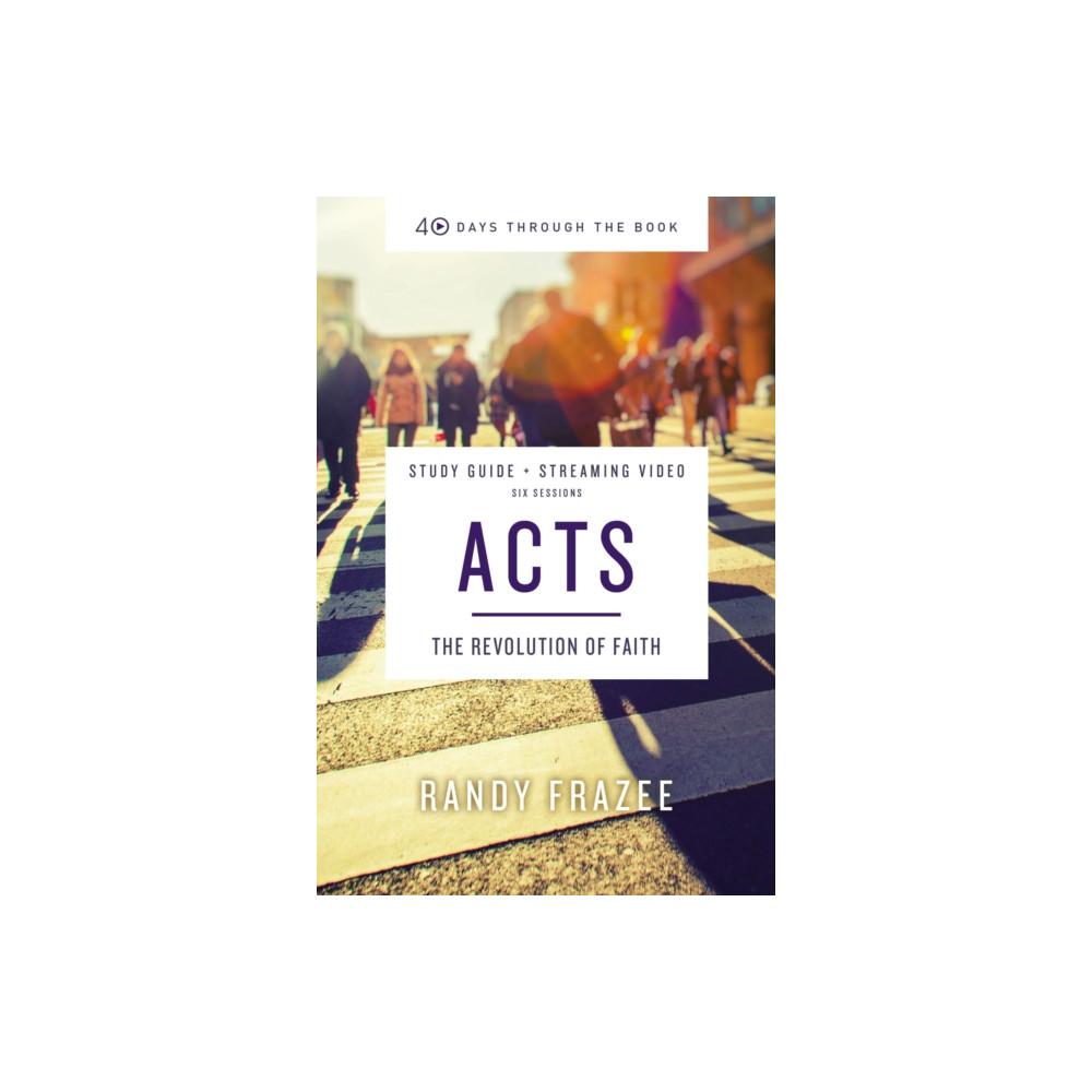 Produktbild för Acts Bible Study Guide plus Streaming Video (häftad, eng)