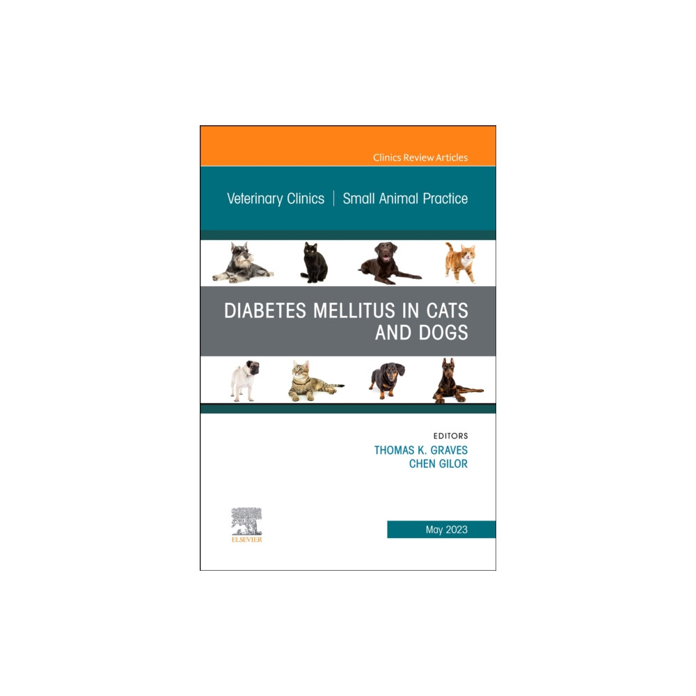 Produktbild för Diabetes Mellitus in Cats and Dogs, An Issue of Veterinary Clinics of North America: Small Animal Practice (inbunden, eng)