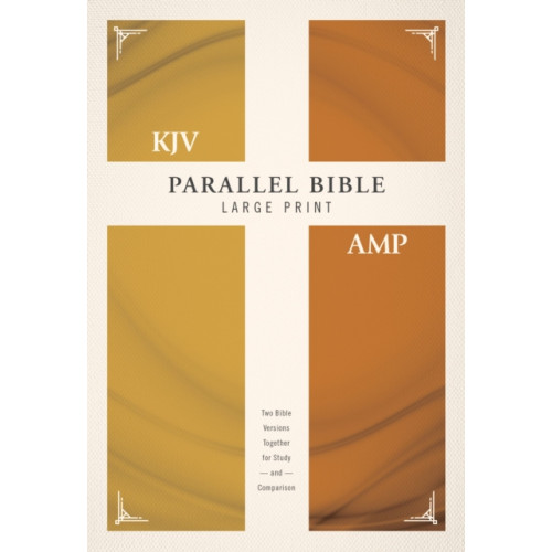 Zondervan KJV, Amplified, Parallel Bible, Large Print, Hardcover, Red Letter (inbunden, eng)