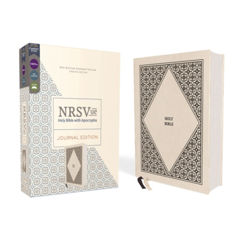 Zondervan NRSVue, Holy Bible with Apocrypha, Journal Edition, Cloth over Board, Cream, Comfort Print (inbunden, eng)