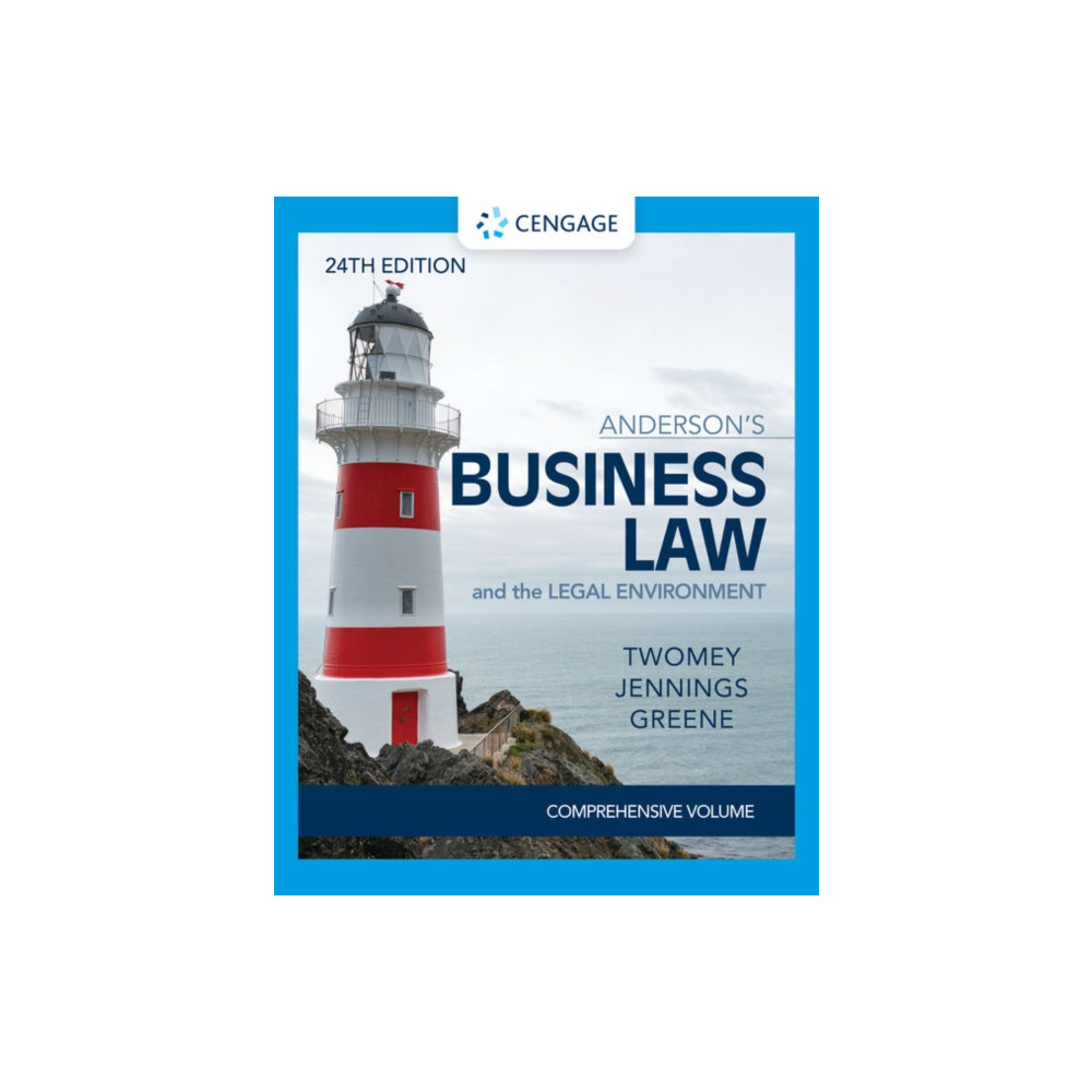 Produktbild för Anderson's Business Law & The Legal Environment - Comprehensive Edition (inbunden, eng)