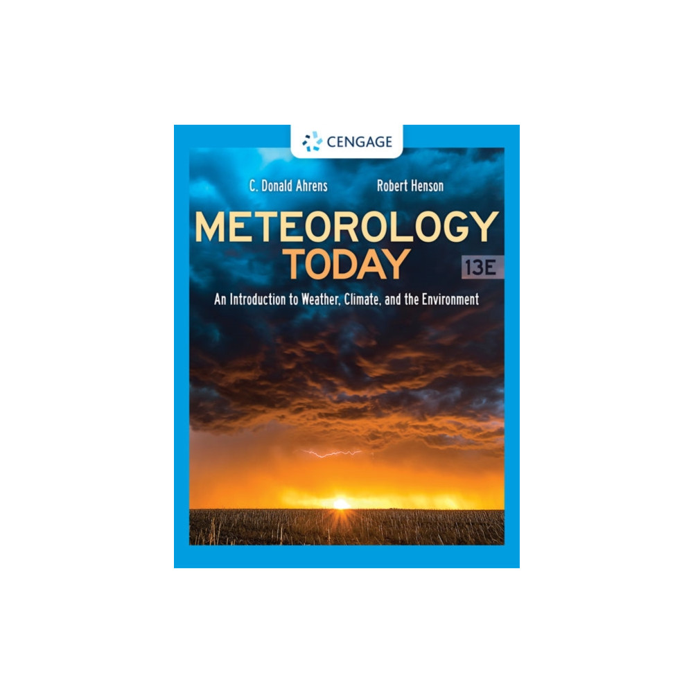 Produktbild för Meteorology Today: An Introduction to Weather, Climate, and the Environment (inbunden, eng)