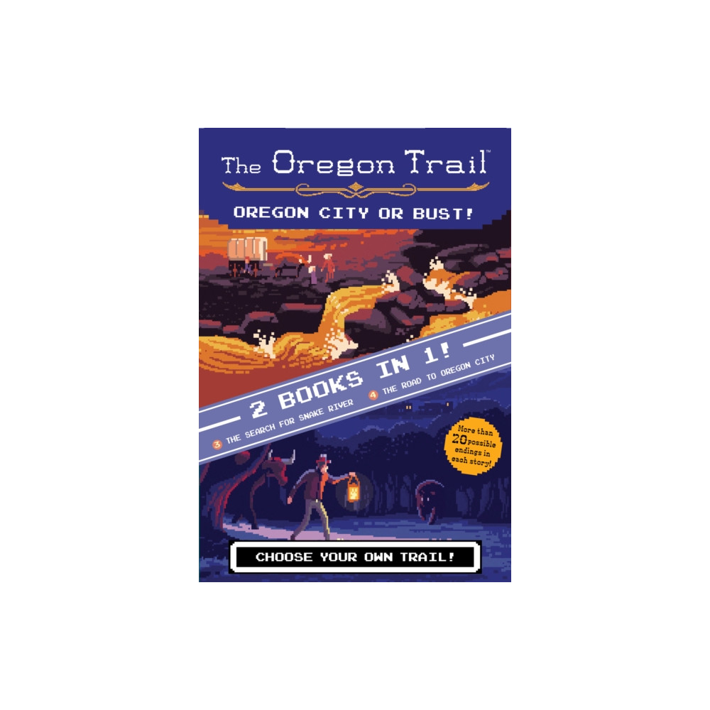 Produktbild för The Oregon Trail: Oregon City or Bust! (Two Books in One) (inbunden, eng)
