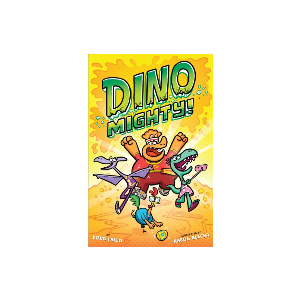 Produktbild för Dinomighty!: Dinosaur Graphic Novel (inbunden, eng)