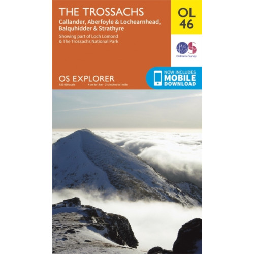 Ordnance Survey The Trossachs, Callander, Aberfoyle & Lochearnhead, Balquhidder & Strathyre