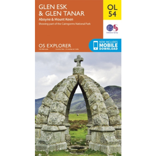 Ordnance Survey Glen Esk & Glen Tanar, Aboyne & Mount Keen