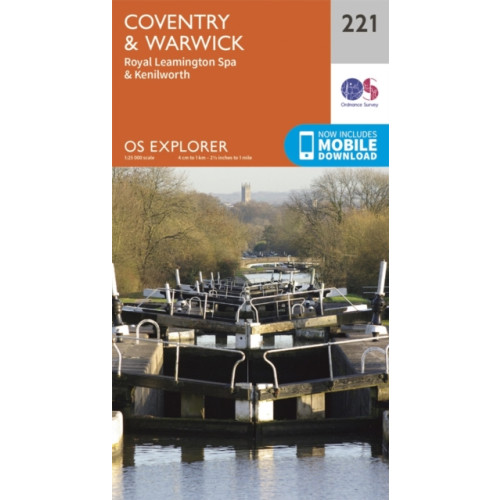 Ordnance Survey Coventry and Warwick, Royal Leamington Spa and Kenilworth