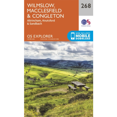 Ordnance Survey Wilmslow, Macclesfield and Congleton