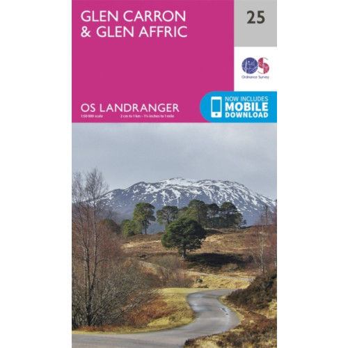 Ordnance Survey Glen Carron & Glen Affric