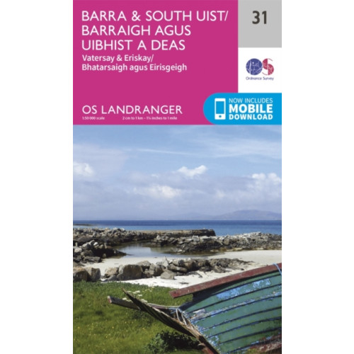 Ordnance Survey Barra & South Uist, Vatersay & Eriskay