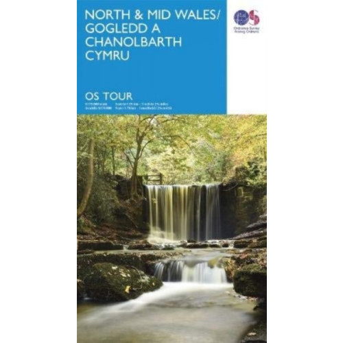 Ordnance Survey North & Mid Wales Gogledd a Chanolbarth Cymru