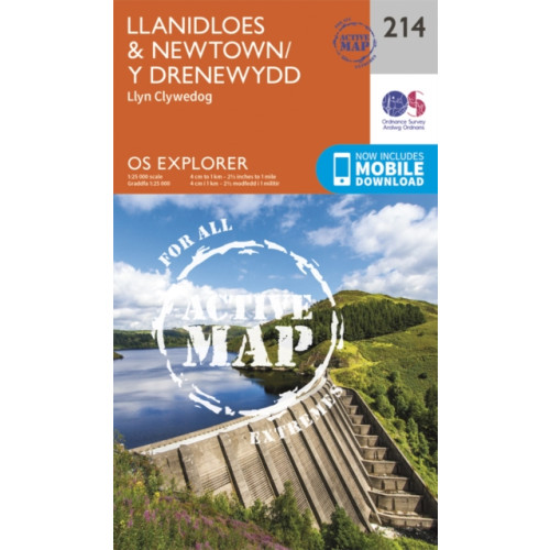 Ordnance Survey Llanidloes and Newtown - Y Drenewydd