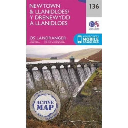 Ordnance Survey Newtown & Llanidloes