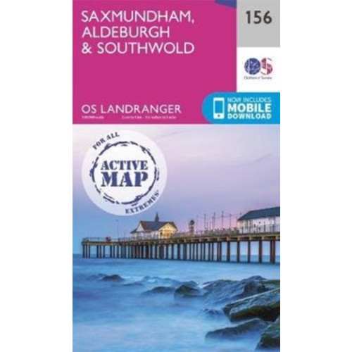Ordnance Survey Saxmundham, Aldeburgh & Southwold