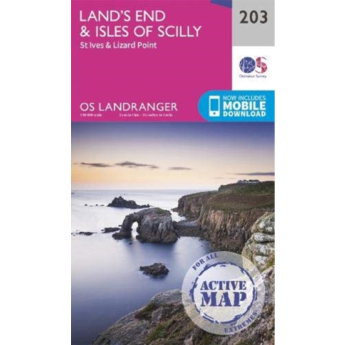 Ordnance Survey Land's End & Isles of Scilly