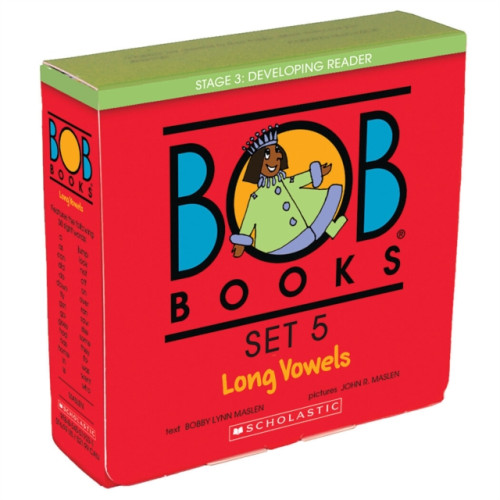 Scholastic Bob Books: Set 5 Long Vowels Box Set (8 Books) (häftad, eng)