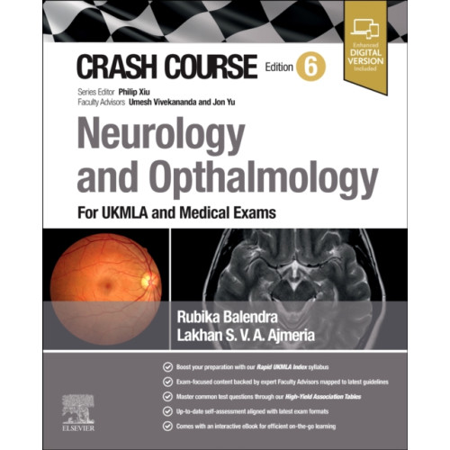 Elsevier Health Sciences Crash Course Neurology and Ophthalmology (häftad, eng)