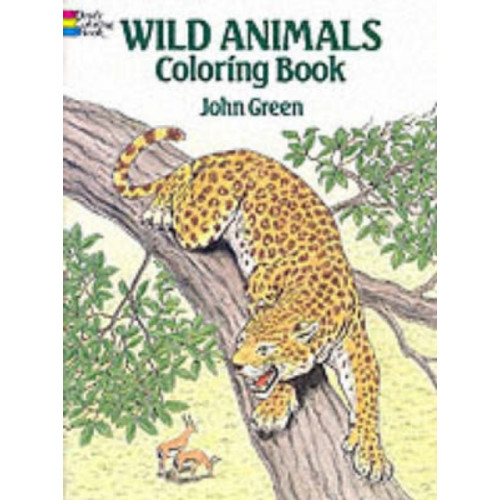 Dover publications inc. Wild Animals Colouring Book (häftad, eng)