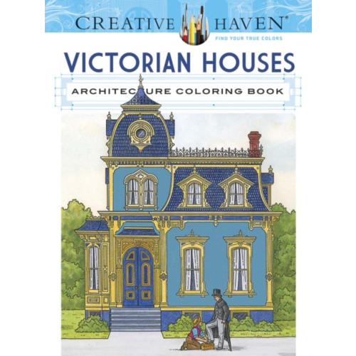 Dover publications inc. Creative Haven Victorian Houses Architecture Coloring Book (häftad, eng)