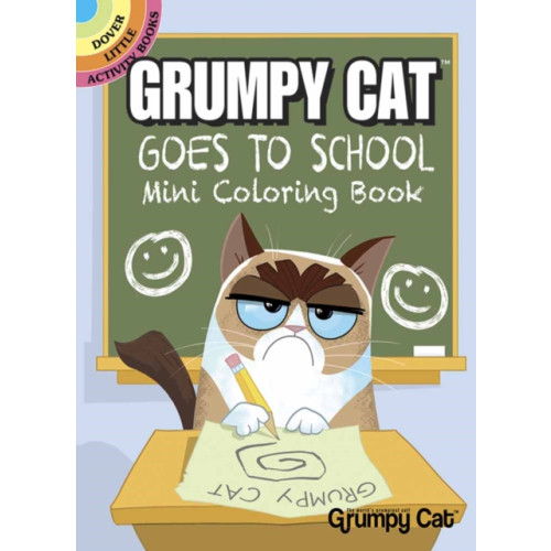 Dover publications inc. Grumpy Cat Goes to School Mini Coloring Book (häftad, eng)