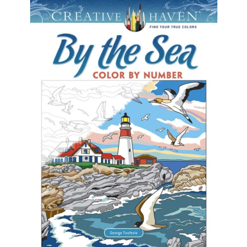 Dover publications inc. Creative Haven by the Sea Color by Number (häftad, eng)