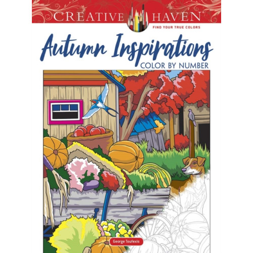 Dover publications inc. Creative Haven Autumn Inspirations Color by Number (häftad)