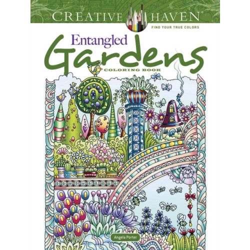 Dover publications inc. Creative Haven Entangled Gardens Coloring Book (häftad)