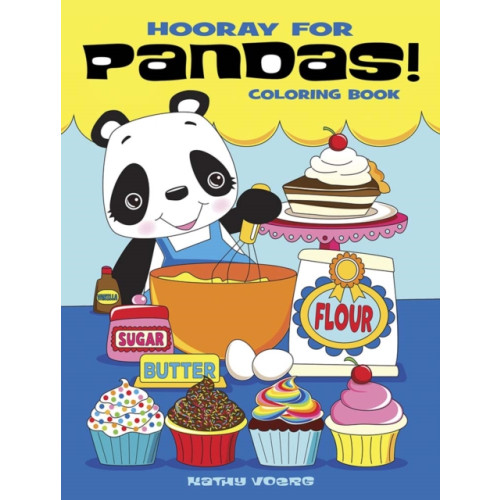 Dover publications inc. Hooray for Pandas! Coloring Book (häftad)