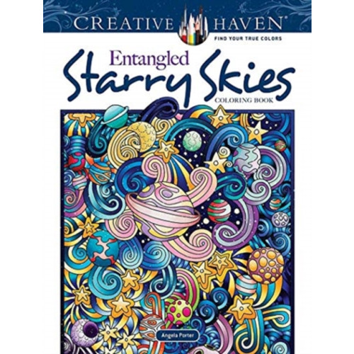 Dover publications inc. Creative Haven Entangled Starry Skies Coloring Book (häftad)