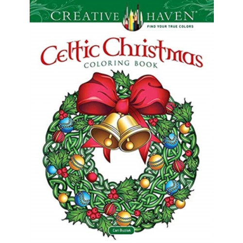 Dover publications inc. Creative Haven Celtic Christmas Coloring Book (häftad)