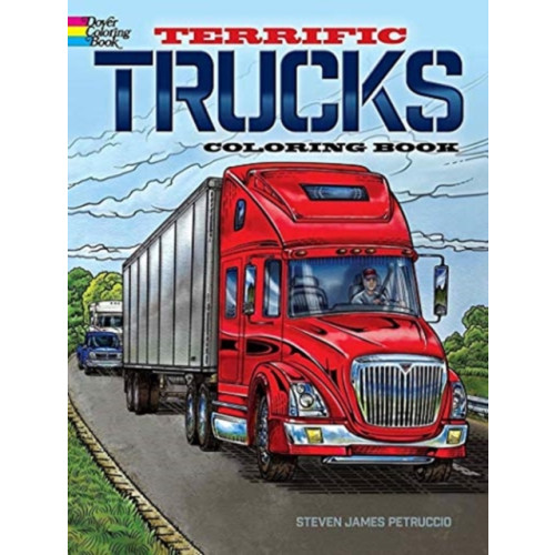 Dover publications inc. Terrific Trucks Coloring Book (häftad)