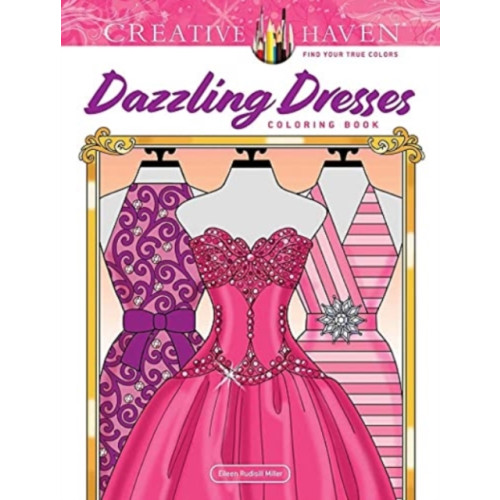 Dover publications inc. Creative Haven Dazzling Dresses Coloring Book (häftad, eng)