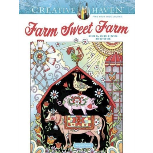 Dover publications inc. Creative Haven Farm Sweet Farm Coloring Book (häftad, eng)
