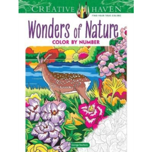 Dover publications inc. Creative Haven Wonders of Nature Color by Number (häftad, eng)