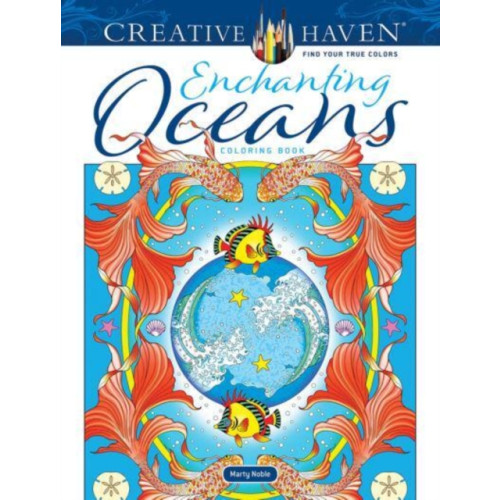 Dover publications inc. Creative Haven Enchanting Oceans Coloring Book (häftad, eng)