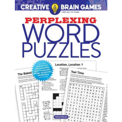 Dover publications inc. Creative Brain Games Perplexing Word Puzzles (häftad, eng)