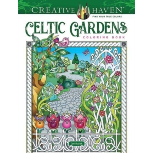 Dover publications inc. Creative Haven Celtic Gardens Coloring Book (häftad, eng)