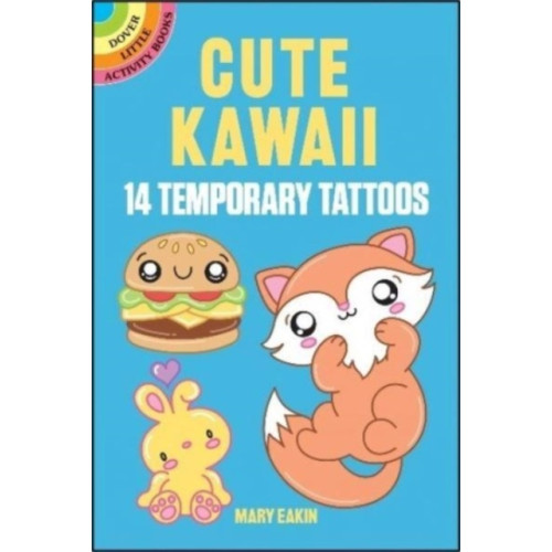 Dover publications inc. Cute Kawaii Tattoos (häftad, eng)