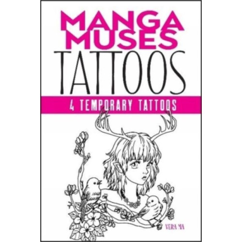 Dover publications inc. Manga Muses Tattoos (häftad, eng)