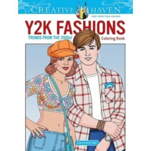 Dover publications inc. Creative Haven Y2K Fashions Coloring Book: Trends from the 2000s! (häftad, eng)