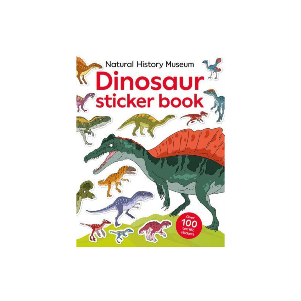 Produktbild för Natural History Museum Dinosaur Sticker Book (häftad, eng)