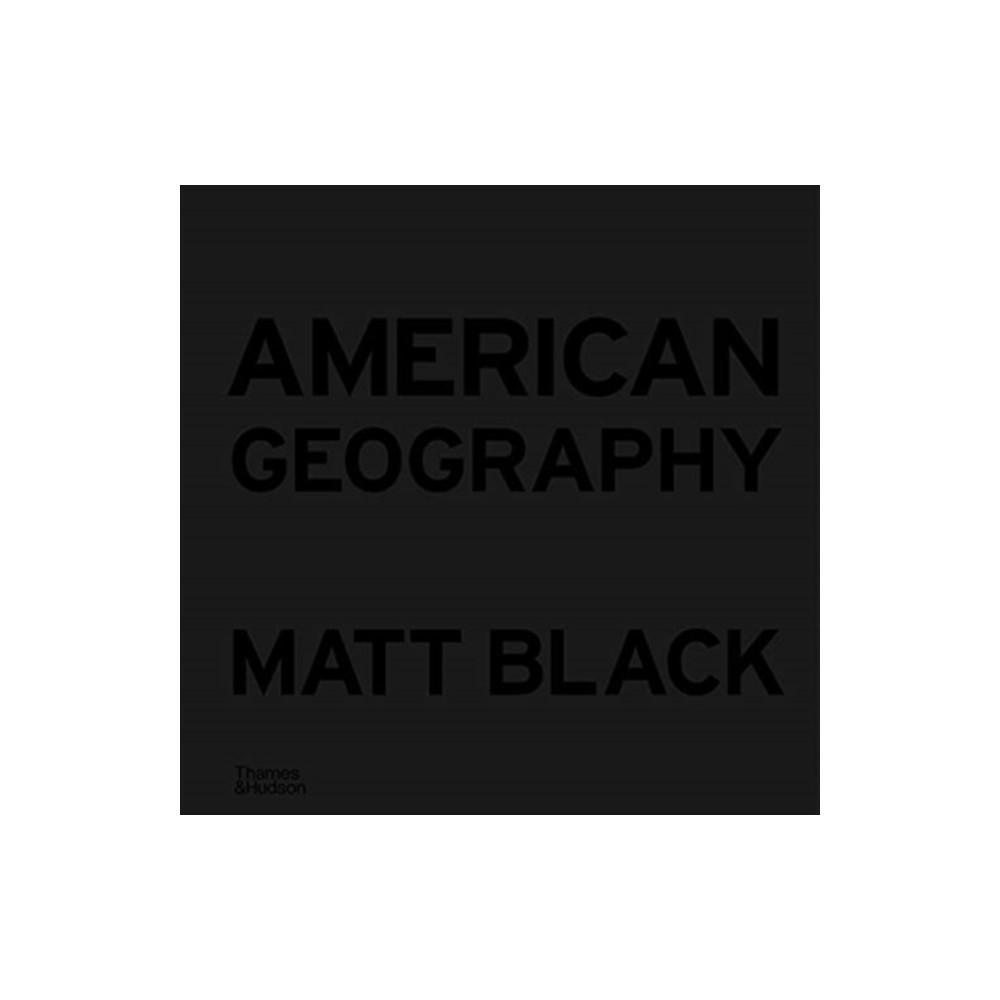 Produktbild för American Geography (inbunden, eng)