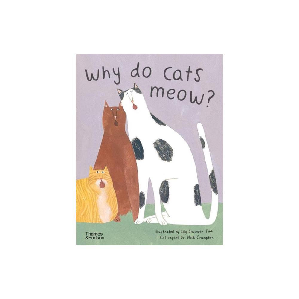 Produktbild för Why do cats meow? (inbunden, eng)
