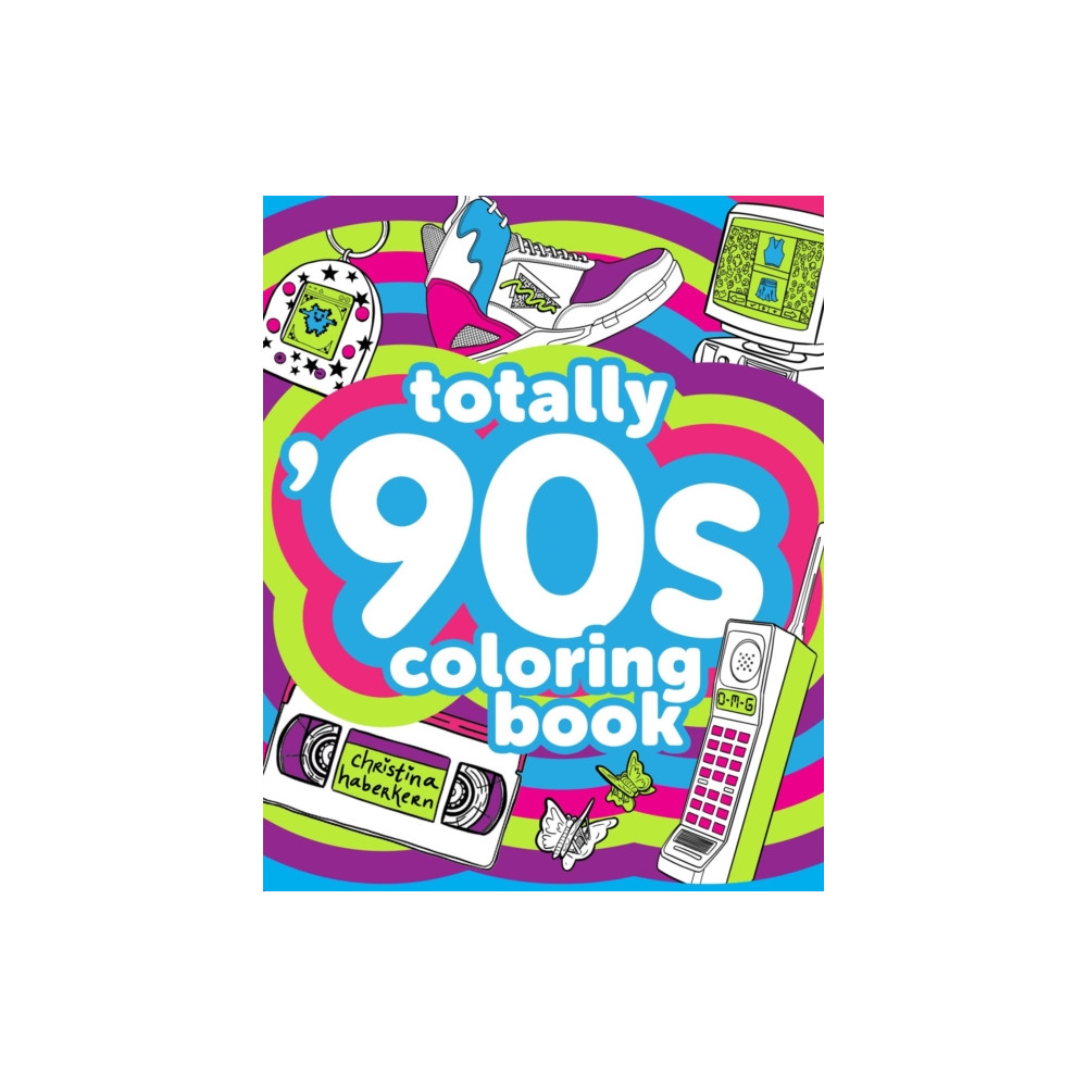 Produktbild för Totally '90s Coloring Book (häftad, eng)